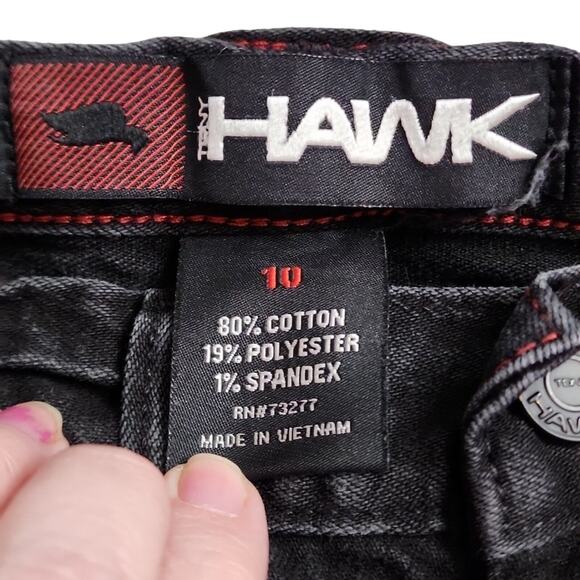 Tony Hawk Black Skinny Jeans, Boys 10 - Picture 4 of 7
